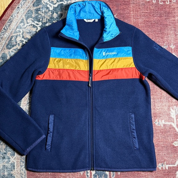 COTOPAXI Teca Fleece Full-Zip Jacket Navy Size Medium - Picture 2 of 15